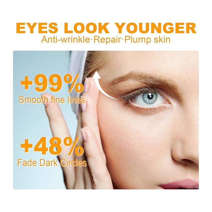 5D Peptide Anti-Wrinkle Eye Cream, Anti-Wrinkle Firming Eye Cream, 5D Peptide Anti Aging Eye Cream, Peptide Lifting Eye Gel, For Dark Circles and Puffiness (1pc)