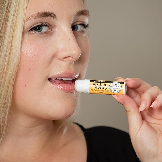 Dionis Goat Milk Lip Balm Milk & Honey 0.28oz (Pack of 6)