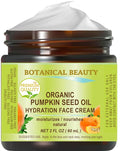 Botanical Beauty PUMPKIN SEED OIL Hydration Face Cream for NORMAL, DRY, SENSITIVE SKIN 2 Fl. oz - 60 ml Hydrating, Moisturizing, Nourishing, Smoothening, Softening