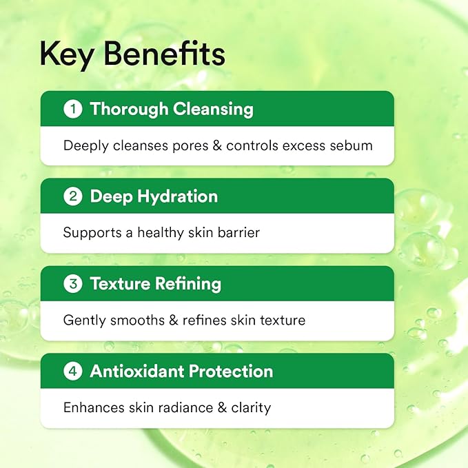 Hydrating Gel to Foam Cleanser, Low pH Gentle Daily Face Wash for All Skin Types, With AHA (Citric Acid), LHA, Glycerin, Mild Pore Care & Radiant, Balanced Skin, Korean Skincare, 205ml/6.93 fl oz