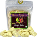 Divine Organics Raw Cacao Butter/Cocoa Butter - Certified Organic - Food Grade - Edible - Fragrant, Natural Skin Moisturizer (32 oz)
