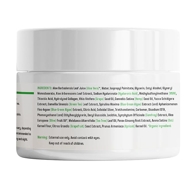 Aloe Vera Moisturizing Face and Body Cream