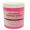 Jasmine Sugar Scrub, Moisturizing and Exfoliating, Natural Ingredients of Coconut Oil, Sugar Intoxicating Scent (8oz, Jasmine Sugar Scrub)