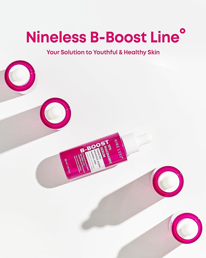 B-Boost 10% Niacinamide Serum – Korean Face Serum for Even Skin Tone – Tranexamic Acid & Glutathione – Revitalize Complexion, 1.01 fl.oz.