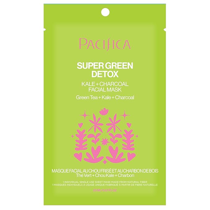 Pacifica, Super Green Detox Facial Mask, 0.68 Fl Oz