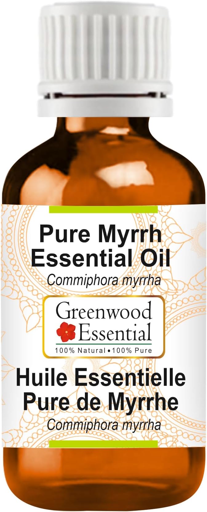 Greenwood Essential Pure Myrrh Essential Oil (Commiphora myrrha) 30ml (1.01 oz)