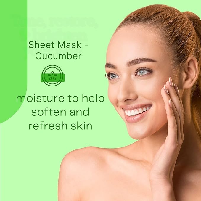 Sheet Mask - Cucumber by Oh K! for Unisex - 1 Pc Mask