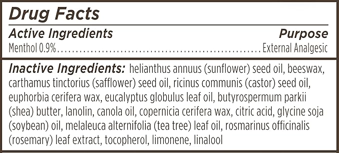 Burt's Bees Medicated Lip Balm, With Eucalyptus Oil and Menthol, Tint-Free, Natural Origin Lip Care, 4 Tubes, 0.15 oz.