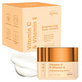 Vitamin C & Vitamin E Face Moisturizer – Dermatologist Tested, Anti Aging Korean Skin Care – Hydrating Cream For Smoother Youthful Looking Skin – Vegan, Clean Beauty – 1.69 Fl Oz