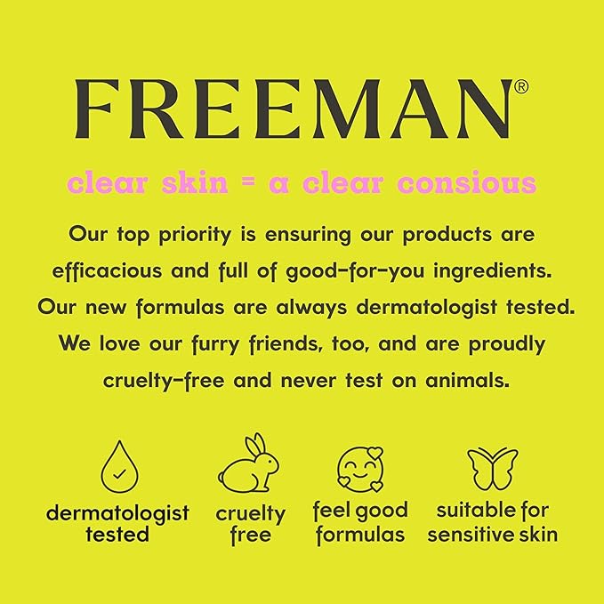 Freeman Exotic Blends Australian Aloe Jelly Mask, Leave-On Overnight Facial Mask, Calm, Soothe Irritation, & Hydrate Dry Skin, Clean Skincare, For All Skin Types, 6 fl. oz./175 ml. Tube