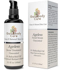 Gaia Body Care 5% Bakuchiol Oil Organic - Anti Aging, Anti Wrinkle, Reduces Fine Lines, Smooths Skin, Hydrates - Botanical Vegan - Natural Retinol Alternative Facial Oil (3.5oz, Unscented)
