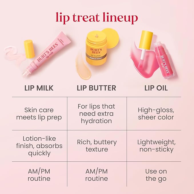Burt's Bees Lip Oil Golden Hour, Instant Hydration, Nourishes and Softens Lips, Sheer Wash of Color, High Shine Finish, Responsibly Sourced Jojoba Oil, Non Sticky, Wand Applicator, 0.15