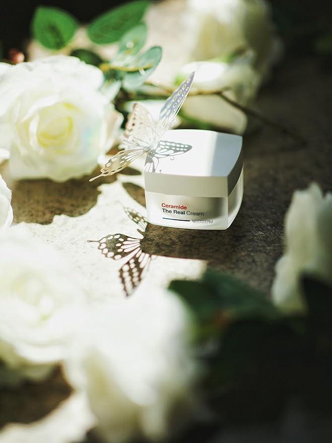 Ceramide The Real Cream - Deep Moisturizing Face Cream with 50,000ppm Ceramide NP for All Skin Types, Fragrance-Free, Clinically Tested for Sensitive Skin, 50g