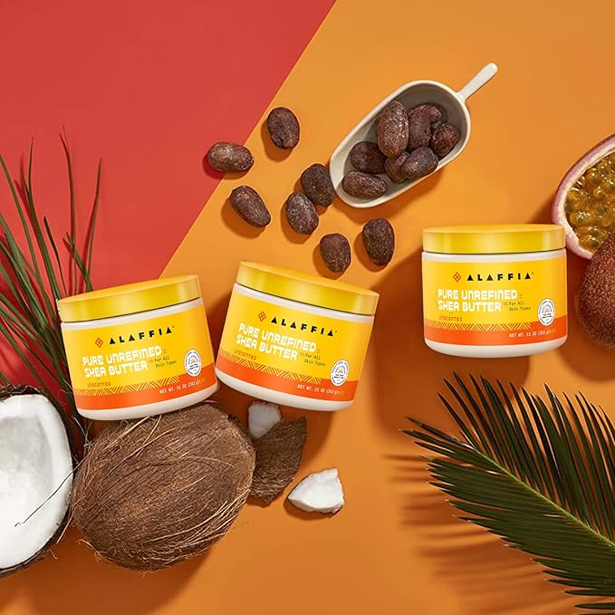 Alaffia Butter Body Shea Unscentd, 11 oz