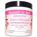Japanese Cherry Blossom Cocoa Mango Body Cream (8 Ounce) - Phthalate Free Fragrance - Feels Like A Lotion And Works Like A Butter with an Elegantly Blossoming Scent