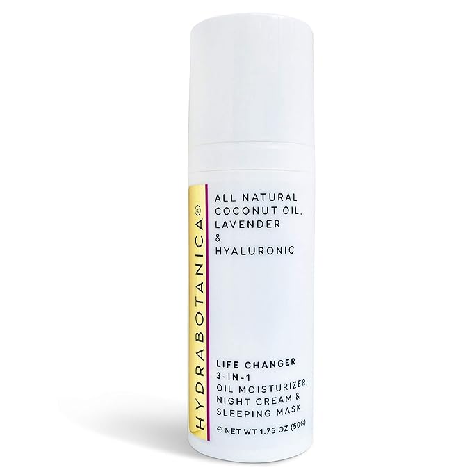 Hyaluronic Face Cream Anti-aging Moisturizer, Plumps Skin for Visibly Smoother Firmer Skin - All Natural 1.7oz