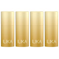 ILIKA 100% Natural Lip Balm - Organic, Plastic-free, Vegan, Cruelty-Free, Vitamin E, COSMOS Organic & PETA Certified Vegan, 4-Pack Unscented, All-Day Moisture, 0.15 oz each