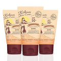 Kokua Sun Care Hawaiian Reef Safe Sunscreen SPF 50 | 1 oz - 3 Pack | Zinc Oxide | Mineral Sunscreen | Face & Body | Moisturizing Sun Protection | Water Resistant | Chemical Free | Natural Ingredients