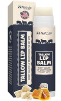 Beef Tallow Lip Balm – All Natural Tallow & Beeswax Chapstick – Hydrating Moisturizing Grass Fed Tallow Lip Care – Soothes Chapped, Dry, Sensitive Lips – Long Lasting & Vitamin Rich, Made in USA