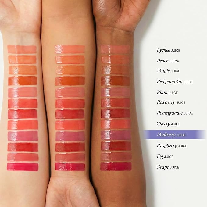 INGA Water Glow Melting Balm - Hydrating Tinted Lip Balm with Soft, Melt-On Texture, Natural Sheer, Glass-Like Finish with Non-Sticky, Lightweight Comfort (MULBERRY JUICE)