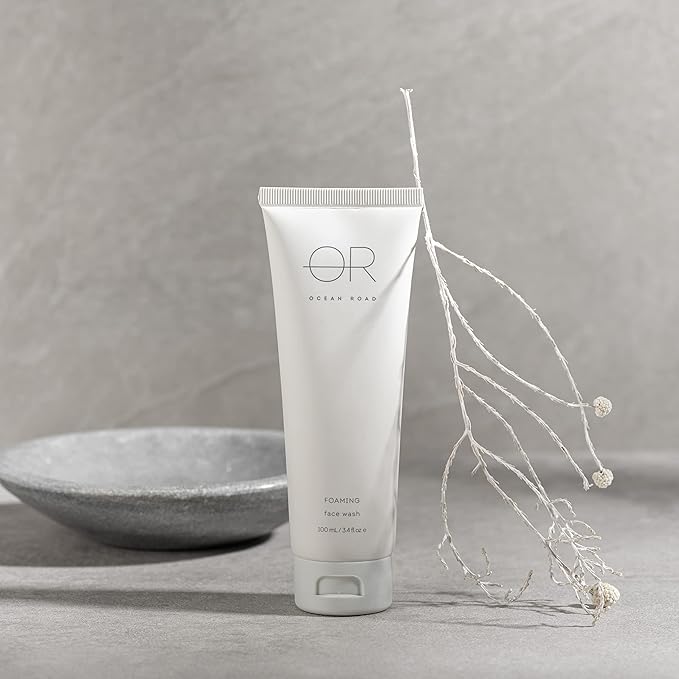 OCEAN ROAD Every Day Foaming Face Wash 3.38 fl oz -Invigorating and Hydrating Facial Cleanser with Jojoba Esters & Australian Superfruits – Ethically Sourced, Vegan, Australian Made