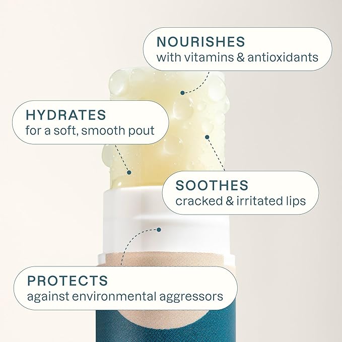 Cliganic Organic Lip Balm Set (Fresh Picked, 8 Flavors) - 100% Natural Moisturizer for Cracked & Dry Lips (Pack of 2)