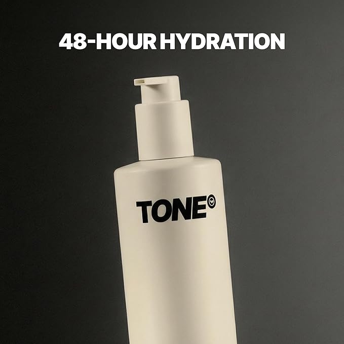 TONE Everyday Body Lotion, 12.2 Oz, Fragrance Free, Fast Absorbing & Hydrating Body Lotion for All Skin Types Made with Shea Butter and Vitamin E for Soft Skin, Paraben-Free