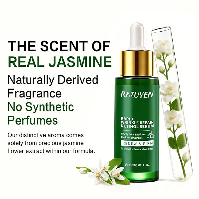 Retinol Serum for Face, Anti Aging Serum with Peptide for Fine Lines and Wrinkles, Smoothing, Repairing and Hydrating Face, 30ml (1 Fl Oz)