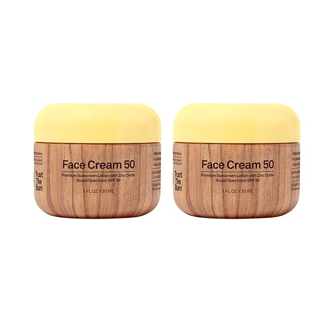 Sun Bum Original Moisturizing Sunscreen Clear Zinc SPF 50 | Vegan and Reef Friendly | Octinoxate & Oxybenzone Free | Broad Spectrum UVA/UVB Sunscreen with Vitamin E | 1 oz | Pack of 2