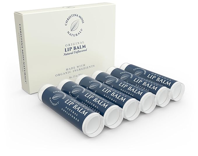 Christina Moss Naturals Lip Balm, Natural and Organic Ingredients