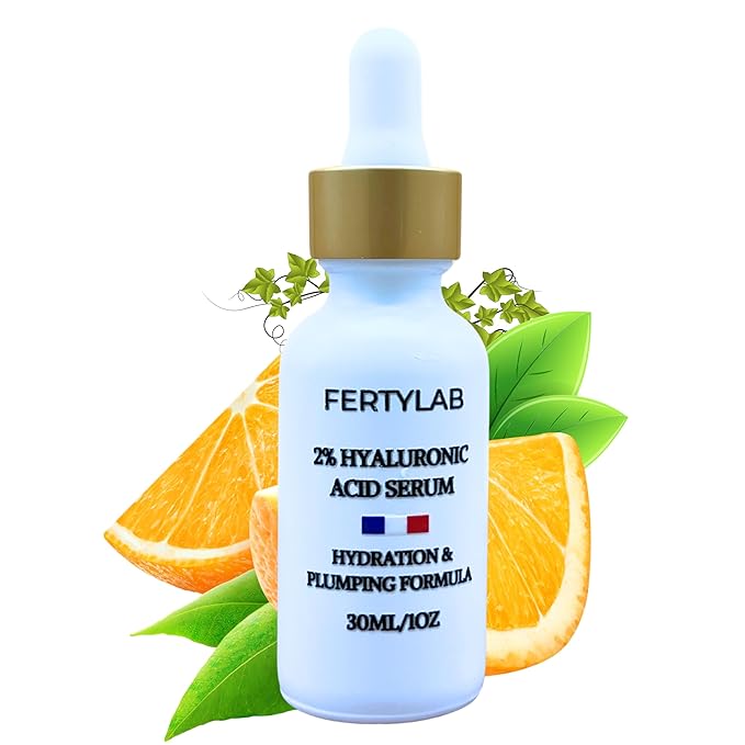 Hyaluronic Acid Serum (2%) – Anti-Aging & Plumping Moisture Boost – Hydrating Facial Serum for All Skin Types – Made in USA