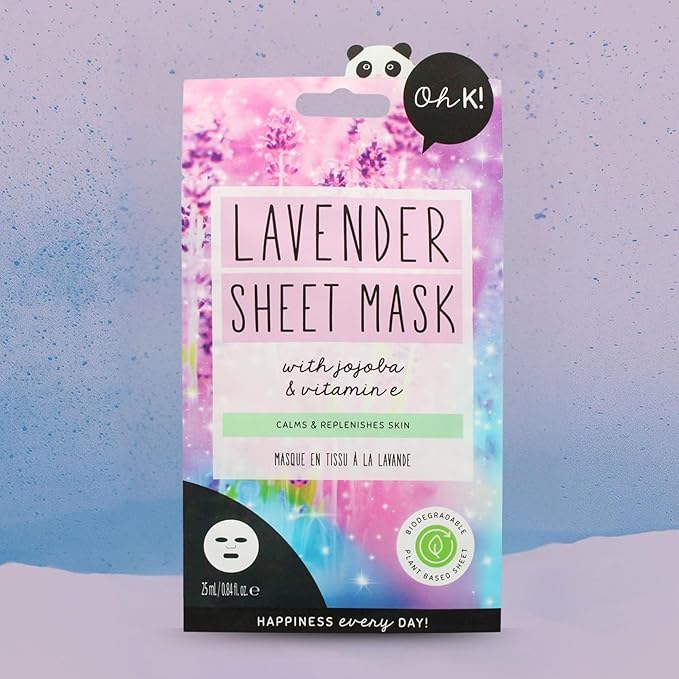 Sheet Mask - Lavender by Oh K! for Unisex - 1 Pc Mask