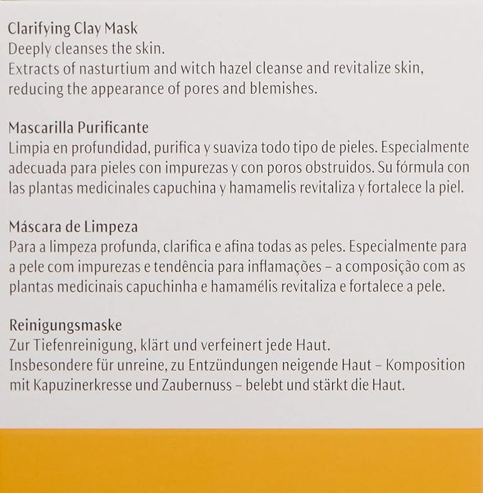 Dr. Hauschka Clarifying Clay Mask, 3.1 oz