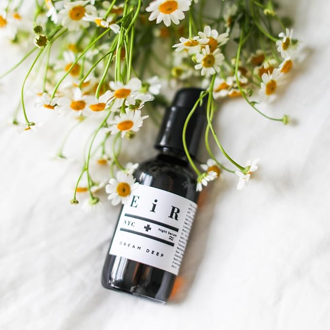 Eir NYC Dream Deep | Hydrating Face Serum with Rosehip, Squalane & Botanical Oils | Lightweight Vegan Overnight Skin Rejuvenating Moisture Replenishing Formula Non-greasy Hydration for Face & Neck 2oz