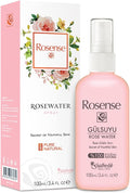 100% Pure Natural Vegan Turkish Rosewater Hydrating Face Mist/Rose Water Face Toner (No Additives, No Chemicals, No Preservatives) 100mL/3.4 Oz