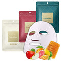 Lululun 21 EA Anti Aging Face Mask for Women & Men, Hydrating Face Mask Sheets with Rice Extract, Acacia Honey, Collagen& Ceramides, Organic Face Masks Skincare & Sheet Mask from Japan PRECIOUS TRIO