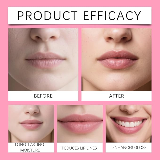 Lip Mask for Overnight Repair - Hydrating Lip Sleeping Mask with Vitamin E & Coconut Extract - Moisturizing Lip Balm Pack for Dry Lips, Non-Sticky Honeybalm Formula (Multiple)