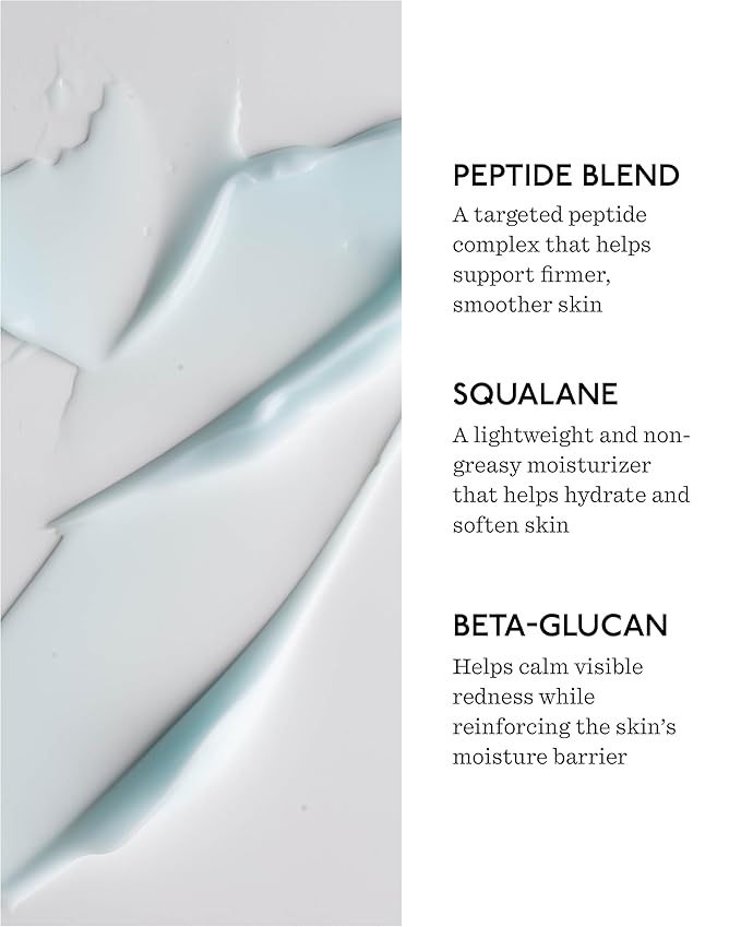 Water Cream Moisturizer - 2 fl oz Gel Cream for Hydrated Skin - Antioxidant-Rich Day Cream with Peptides & Squalane - Vegan & Cruelty-Free - No Parabens or Synthetic Fragrances