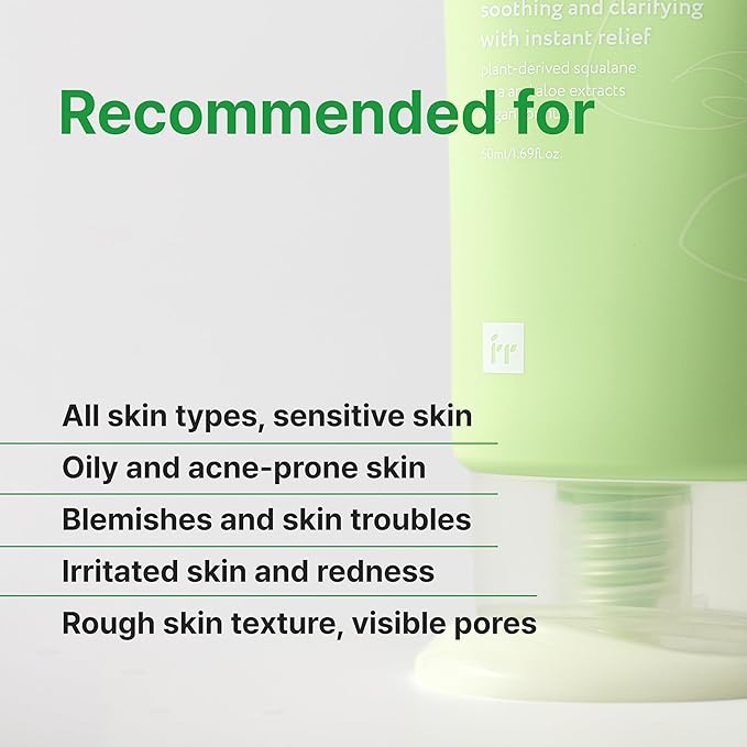 Face Republic Effortless Calming Routine - AHA/BHA Toner & Calming Care AHA/BHA Moisturizer | for Oily Skin, Korean Skin Care