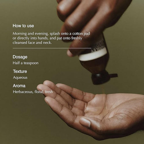Aesop Parsley Seed Anti-Oxidant Facial Toner | Alcohol-Free Formula with Parsley Seed, Lavender Stem & Blue Chamomile to Soothe & Balance Skin | 200 mL / 6.8 oz