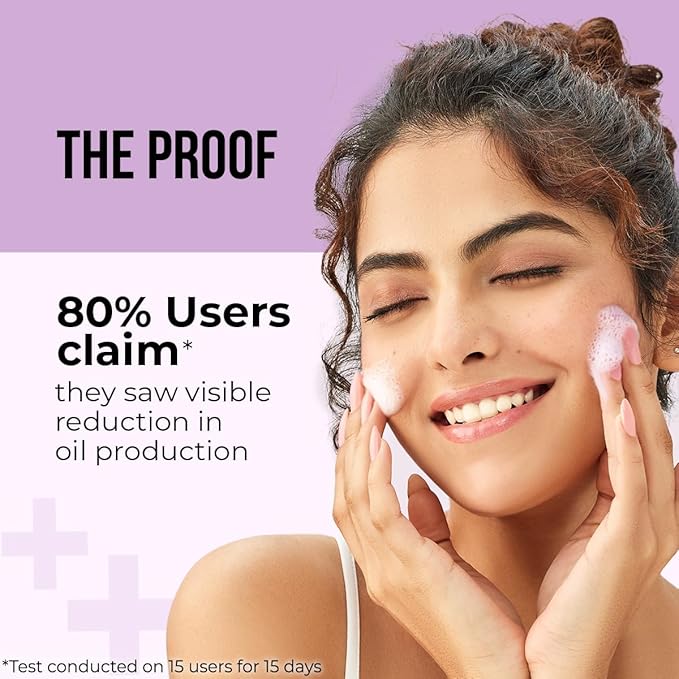 Dr. Sheth’s Neem & Salicylic Acid Face Wash | Deeply Cleanses & Unclogs Pores | Controls Acne, Blackheads & Oil | Unisex BHA Cleanser | 3.38 Fl Oz/100 ml