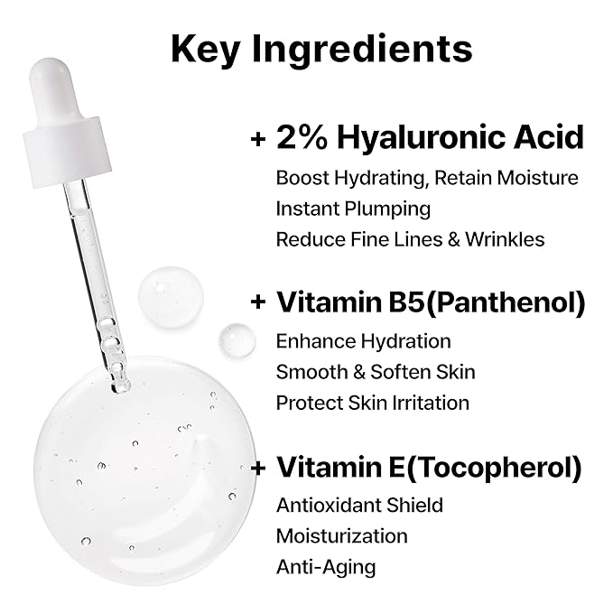 DearMYDEW 2% Hyaluronic Acid Serum with Vitamin B5, Hyalu B5 Intense Hydrating Serum for Face, Moisturizing, Anti-Aging for Fine Lines, Visibly Plumps Skin, Fast Absorbing, Korean Skincare, 4Fl Oz