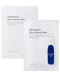 LBB Intensive Care In Serum Mask - Hypoallergenic Face Mask Sheet for Revitalizing, Long Lasting Moisturizing - Vegan Paper Mulberry Sheet - Squalane, Shea Butter, 5 Sheet