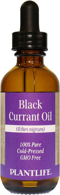 Plantlife Black Currant Carrier Oil - Cold Pressed, Non-GMO, and Gluten Free Carrier Oils - for Skin, Hair, and Personal Care - 2 oz
