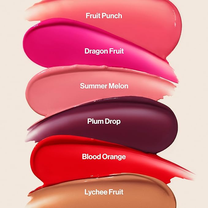 Honest Beauty Moisturizing Vegan Tinted Lip Balm, Antioxidant-Rich Acai Extracts, Avocado Oil Paraben-Free, Cruelty-Free, Blood Orange