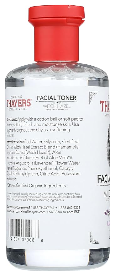 THAYERS Lavender Witch Hazel Toner, 12 FZ