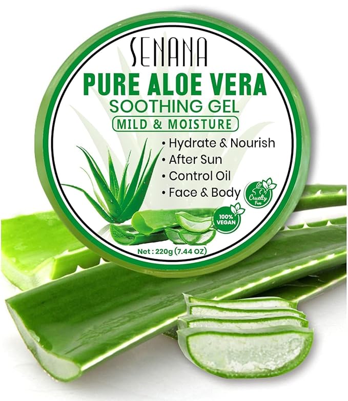 Aloe Infusion Body and Face Moisturizer - Natural Moisturizing Cream with Aloe Vera - Skin Care for Dry Skin, Anti Wrinkle, Acne Scars, Rosacea, Psoriasis Eczema Cream Lotion Unisex (2 PACK)