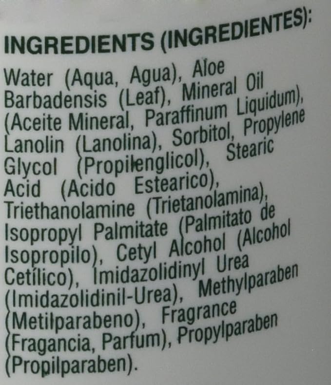 TRIPLE LANOLIN Aloe Vera Lotion, 20 Ounce (Pack of 12)