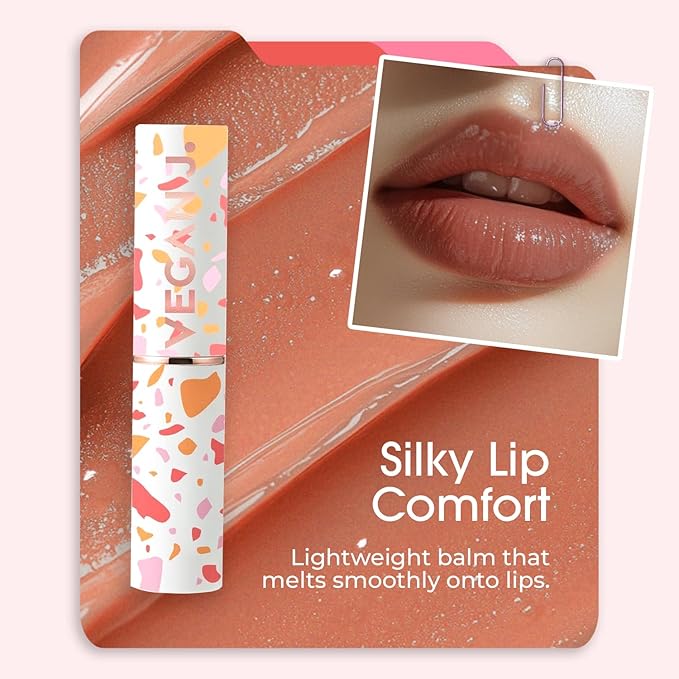 Lip Balm – Long-Lasting Hydration with Natural Color – Korean Beauty, Oasis Plant Complex, Silicone-Free, Vegan & Cruelty-Free Lip Care (004 Coco Brown)