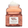 Poppy & Pout Pomegranate Peach Overnight Lip Mask – Natural Lip Care with Shea Butter & Beeswax – Cruelty Free, Recyclable Glass Jar (0.65 oz)